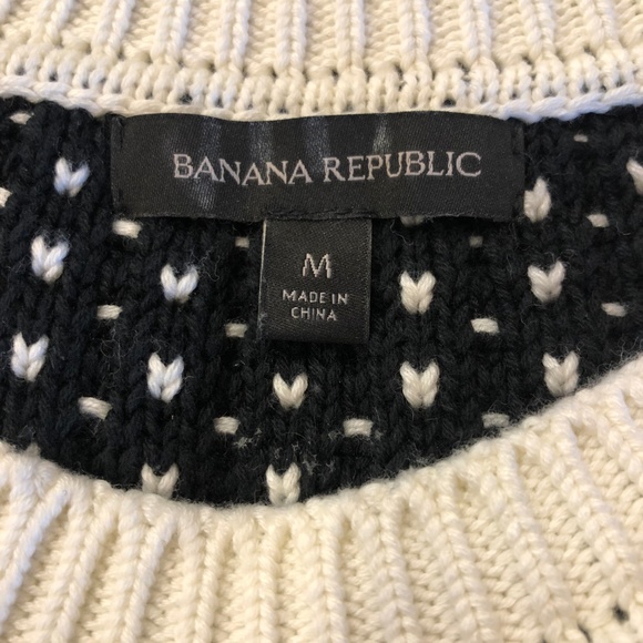 Banana Republic Short Sleeve Herringbone Sweater - Picture 5 of 6